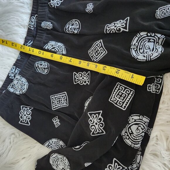 vtg Citiknits QVC Slinky 2Pc Set Sz Large Long Sleeves Blouse Pants Lagenlook - Picture 14 of 16